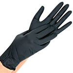 Nitrylex Berry black nitrile gloves 100 pcs, size S or M