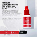 BRONSUN® REMOVAL composition for DYE, 20 ml