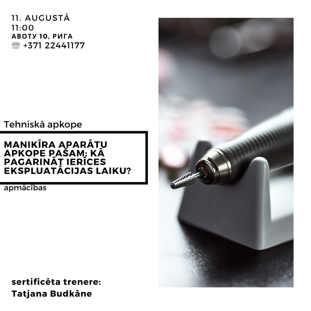 Manikīra aparātu apkope pašam: kā pagarināt ierīces ekspluatācijas laiku?