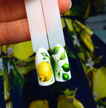 BIS Pure Nails Slider Nail Design Stickers Water Decals | LEMONS S07