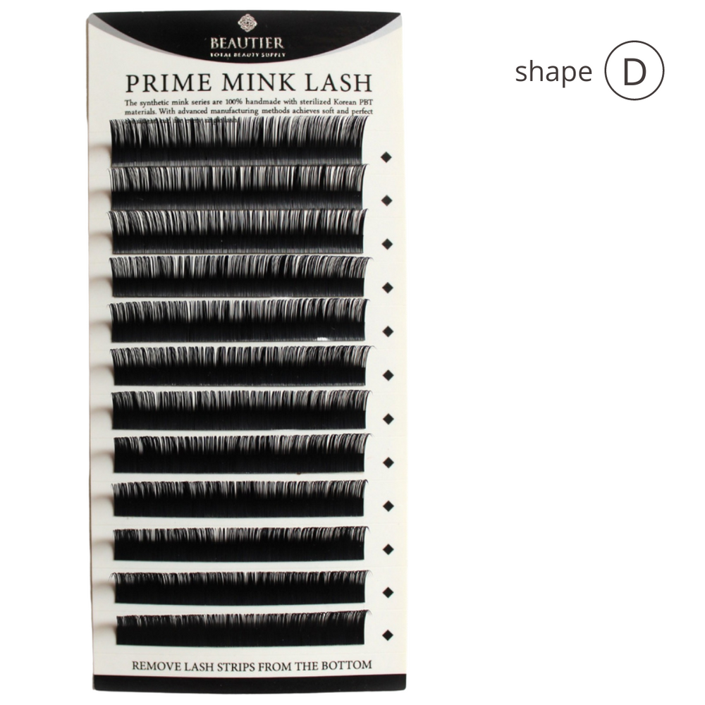 Beautier Prime Mink Eyelash Extension ONE SIZE, C shape