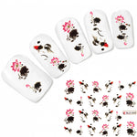 Nail art sticker slider water decals, JAPAN