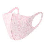 Face mask double sided LACE, different colors