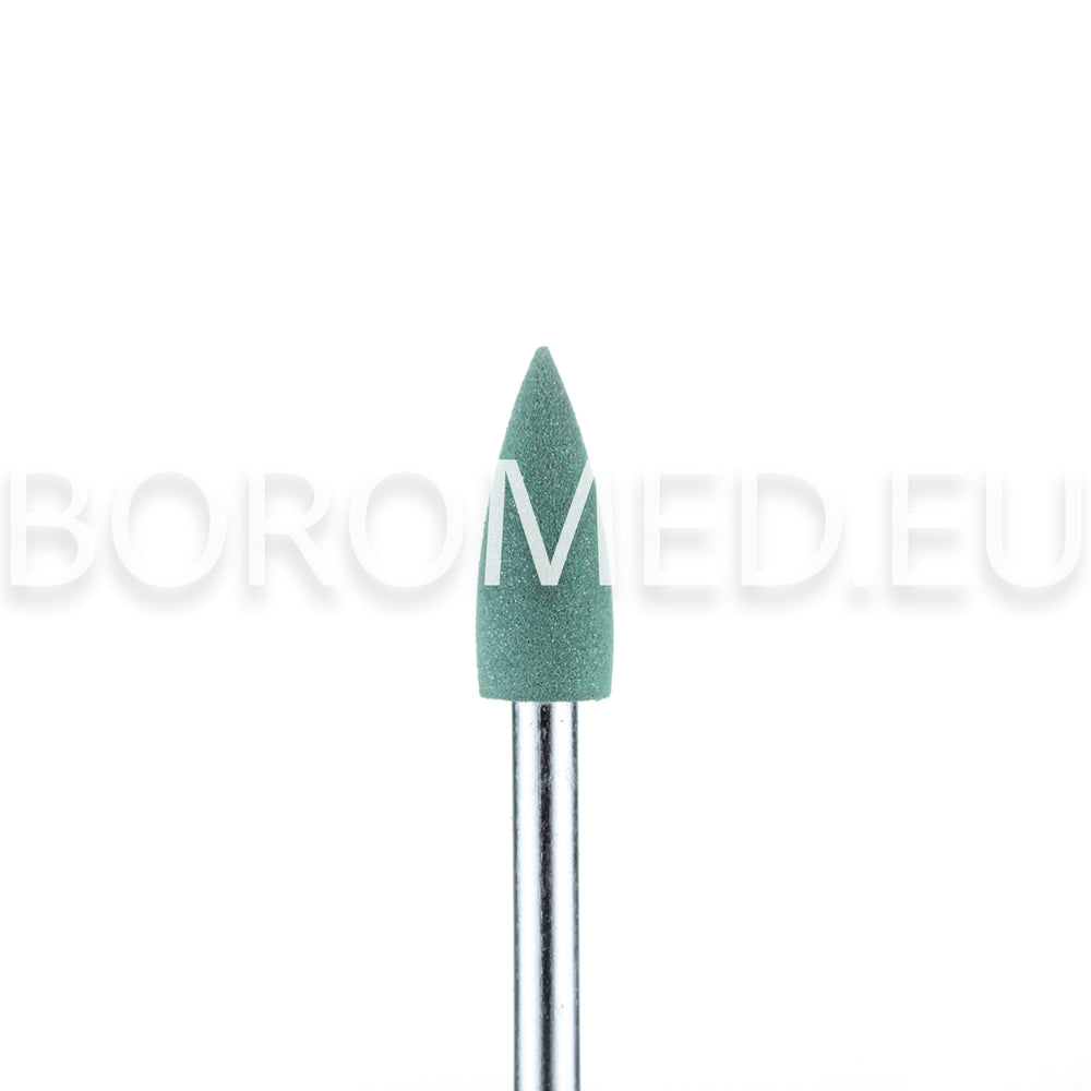 POLISHING bit for manicure and pedicure P38 Very Small Sharp CONE Green