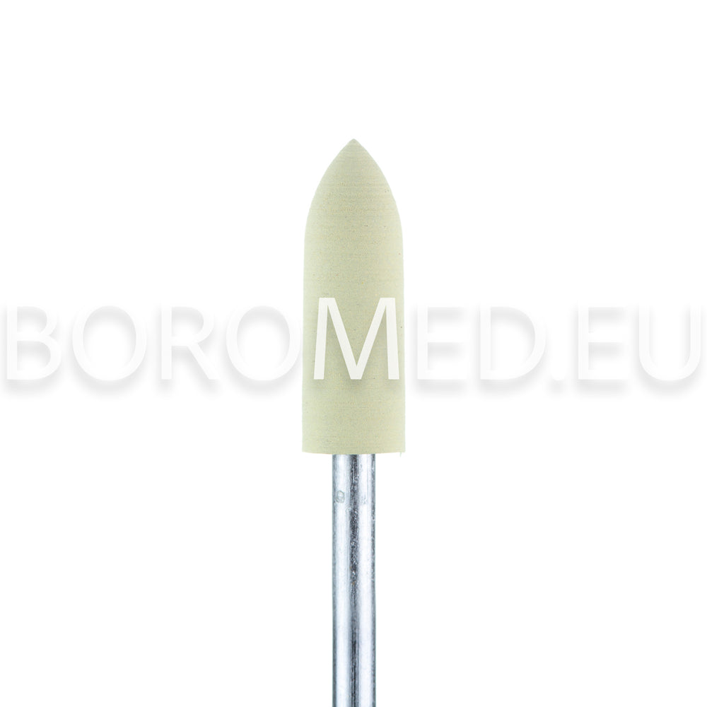 POLISHING bit for manicure and pedicure P49 Rounded CYLINDER Ivory