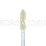 POLISHING bit for manicure and pedicure P49 Rounded CYLINDER Ivory
