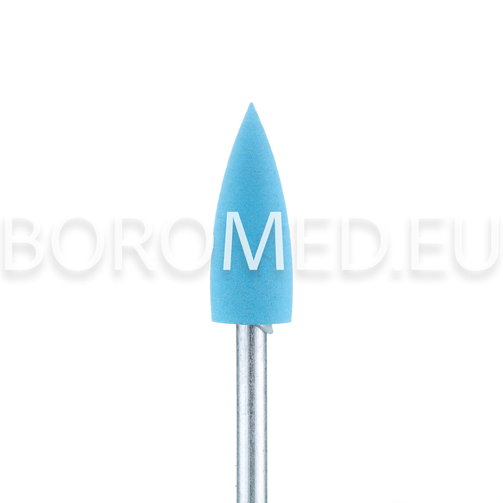 POLISHING bit for manicure and pedicure P33 Small Sharp CONE Blue