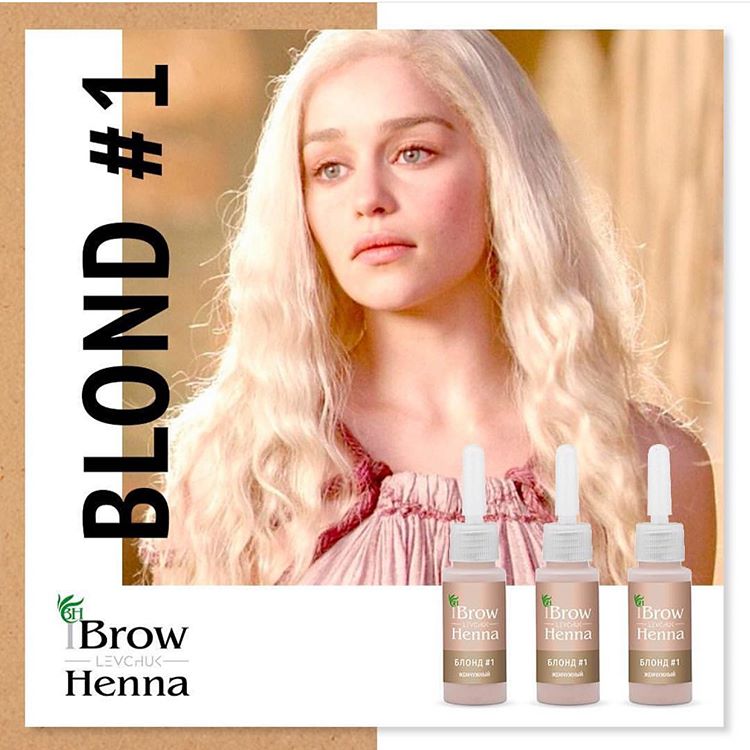 Brow Xenna® Lash&Brow Henna, 3 vial set BLOND
