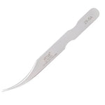 Genuine VETUS 25-SA tweezers for eyelash extensions, SILVER