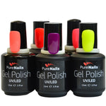 BIS Pure Nails UV/LED gel nail polish 15 ml, 16 NEON RED