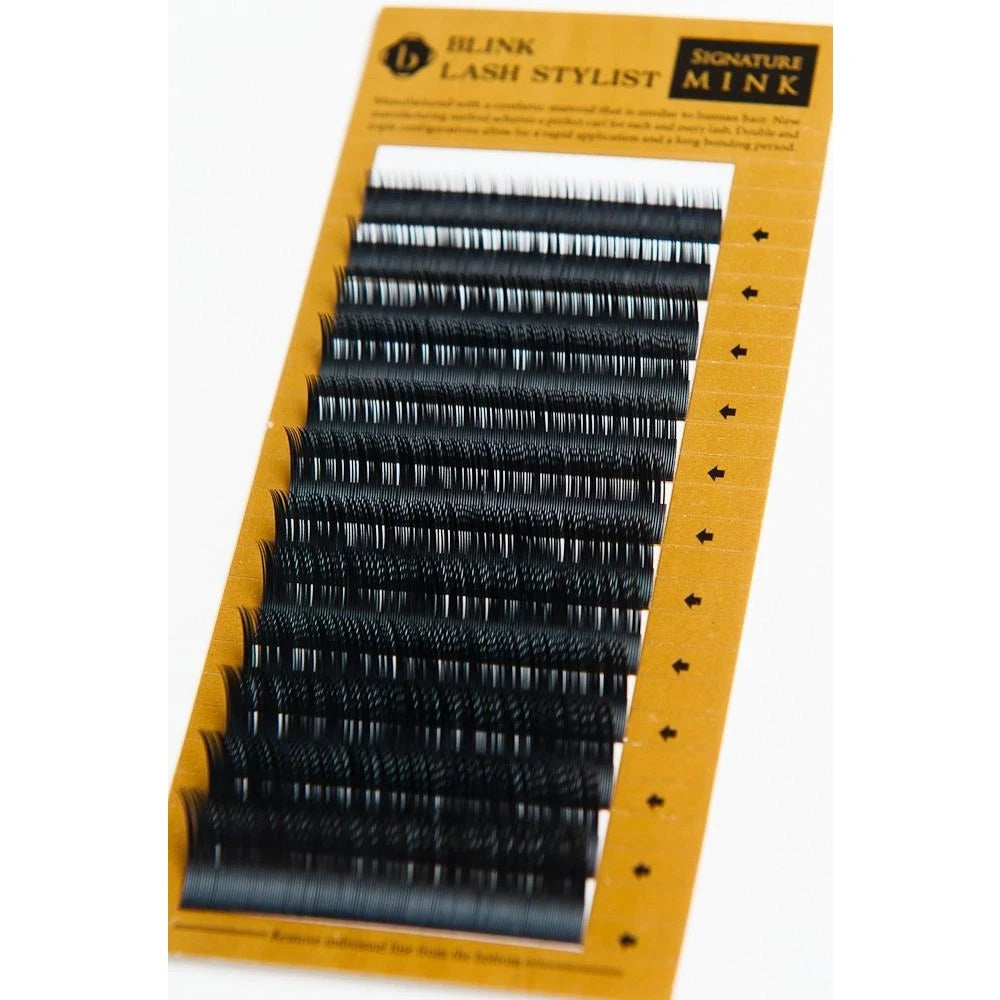 BL Lashes Mink eyelash extensions ONE SIZE - B - 0.18, FINAL SALE