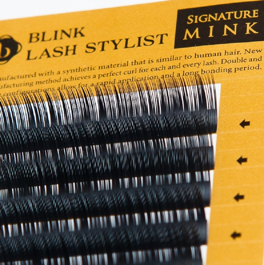 BL Lashes Mink eyelash extensions ONE SIZE - J - 0.25, FINAL SALE