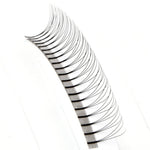 3D cluster eyelashes premade fans NATURAL VOLUME, C-0.07 (60 pieces)