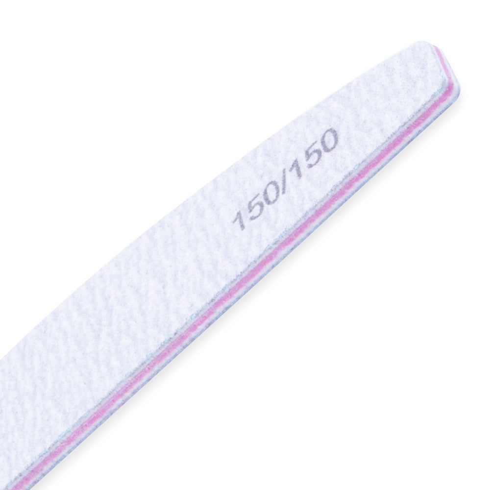 PRO nail file for mainure and pedicure HALFMOON, 100/180