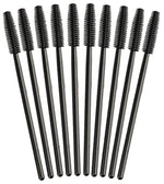 Silicone mascara brush for lashes & brows, round