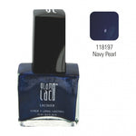 GlamLac gel effect nail lacquer polish 15 ml, 118197 NAVY PEARL