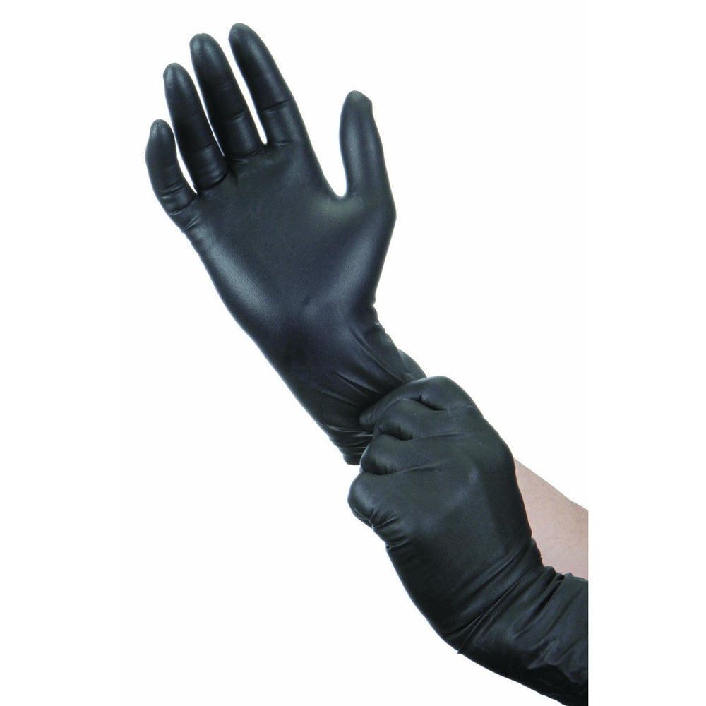 Unigloves nitrile gloves 2 pieces/1 pair XS, S, M or L, BLACK Pearl