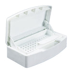 Sterilizing Tray Disinfection Box for beauty tools, white