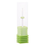 Ceramic nail file bit for manicure and pedicure, green BALL