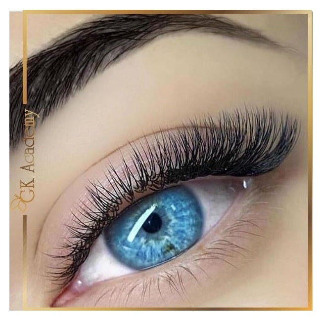 GK Lash Mink lashes for eyelash extensions volume ONE size, 0.07-C