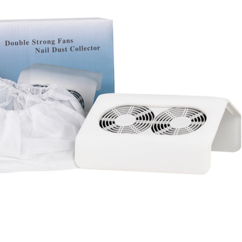 Double Nail Dust Collector SM-858-3 SOFT 48W + 2 dust bag FREE