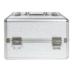 Beauty suitcase S size, SILVER SPARKLY