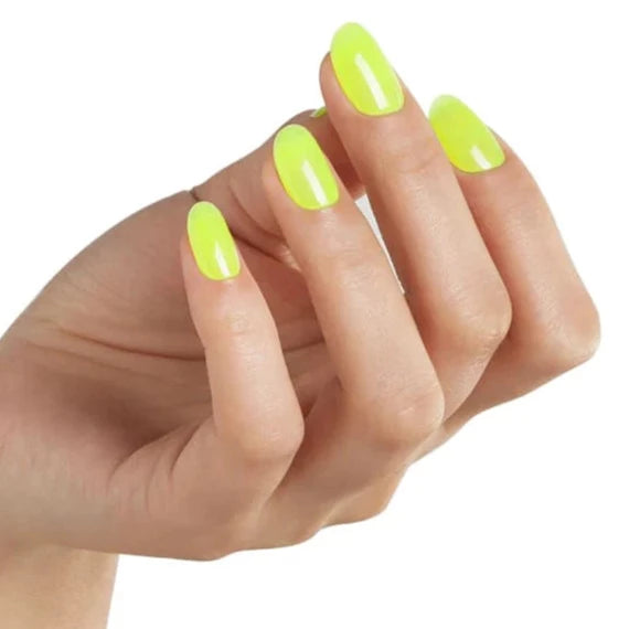 UV/LED color gel for nail extension & modeling NEON Yellow 2626, final sale!