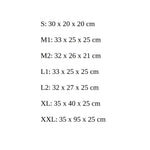 Cosmetic suitcase L2 with 3D design black, 32 x 27 x 25 cm