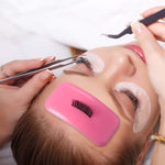 Silicone pad for eyelash extensions, PINK or WHITE