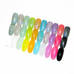 BIS Pure Nails flashing lights gel polish 15ml, HOLOGRAPHIC RAINBOW