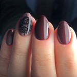 BIS Pure Nails  slider nail design sticker decal, Black BLOOM Art1, Art02, Art12