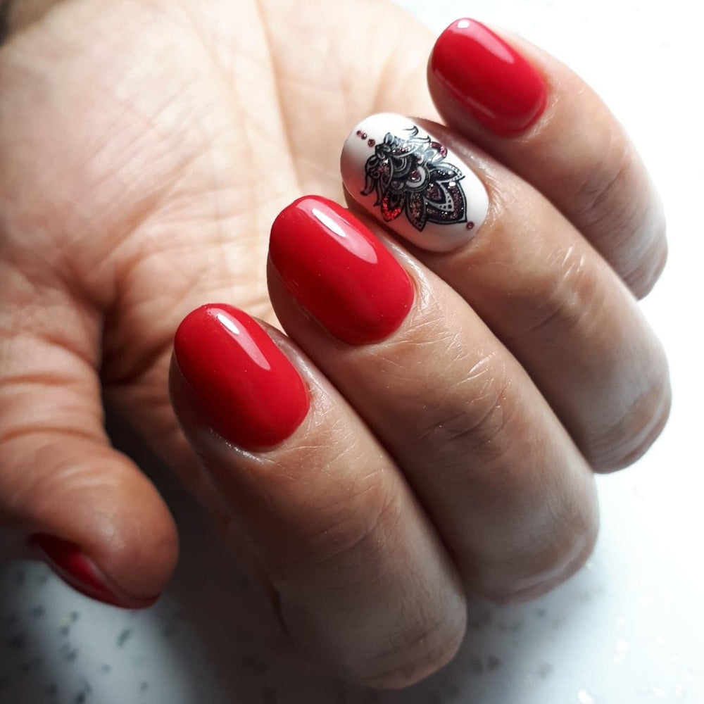 BIS Pure Nails Slider Nail Design Stickers Water Decals | BLACK ORNAMENT B10, B11, B18 and B20