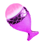 Nail dust cleaning brushes fish tale, PINK