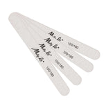 PRO nail file grey wooden slim STRAIGHT by MollyLac, 100/180