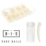 Nail TIPS Natural for nail extension manicure FULL COVER, 500 pieces