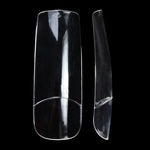 Nail TIPS Clear for nail extension manicure FULL COVER, 100 pieces