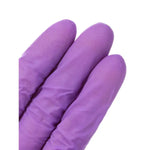 Abena nitrile gloves 100 pieces S or M size, VIOLET