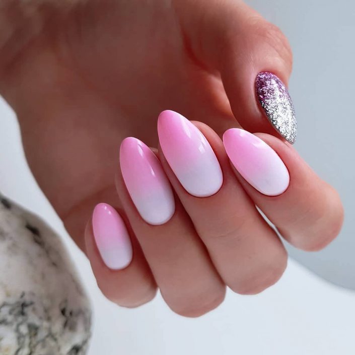 Nail Design sponge + silicone for OMBRE effect