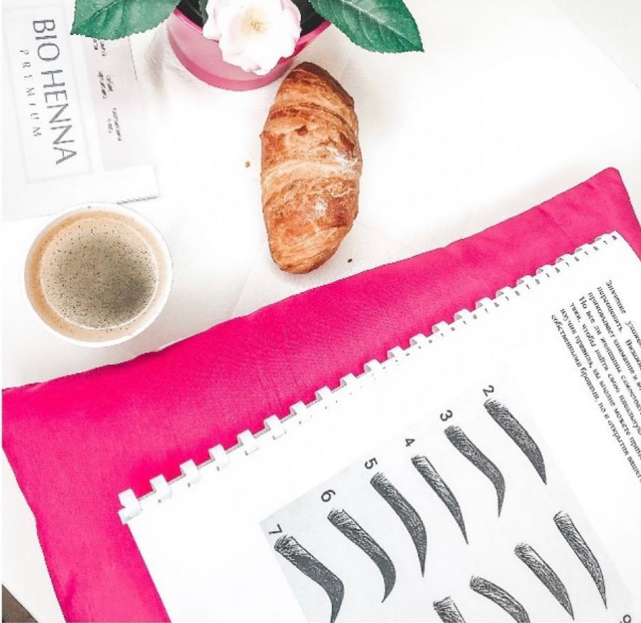 White brow drawing paste for salon and pro use