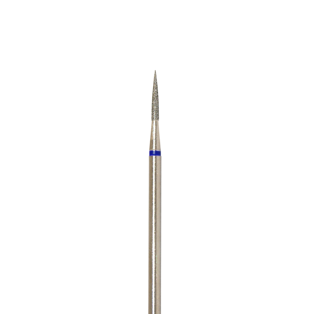 DIAMOND nail bit CYLINDER arrow shaped tip (blue) 245