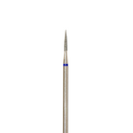DIAMOND nail bit CYLINDER arrow shaped tip (245 blue), 10pcs