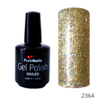 BIS Pure Nails gel polish 15 ml, 2364 Gold Party