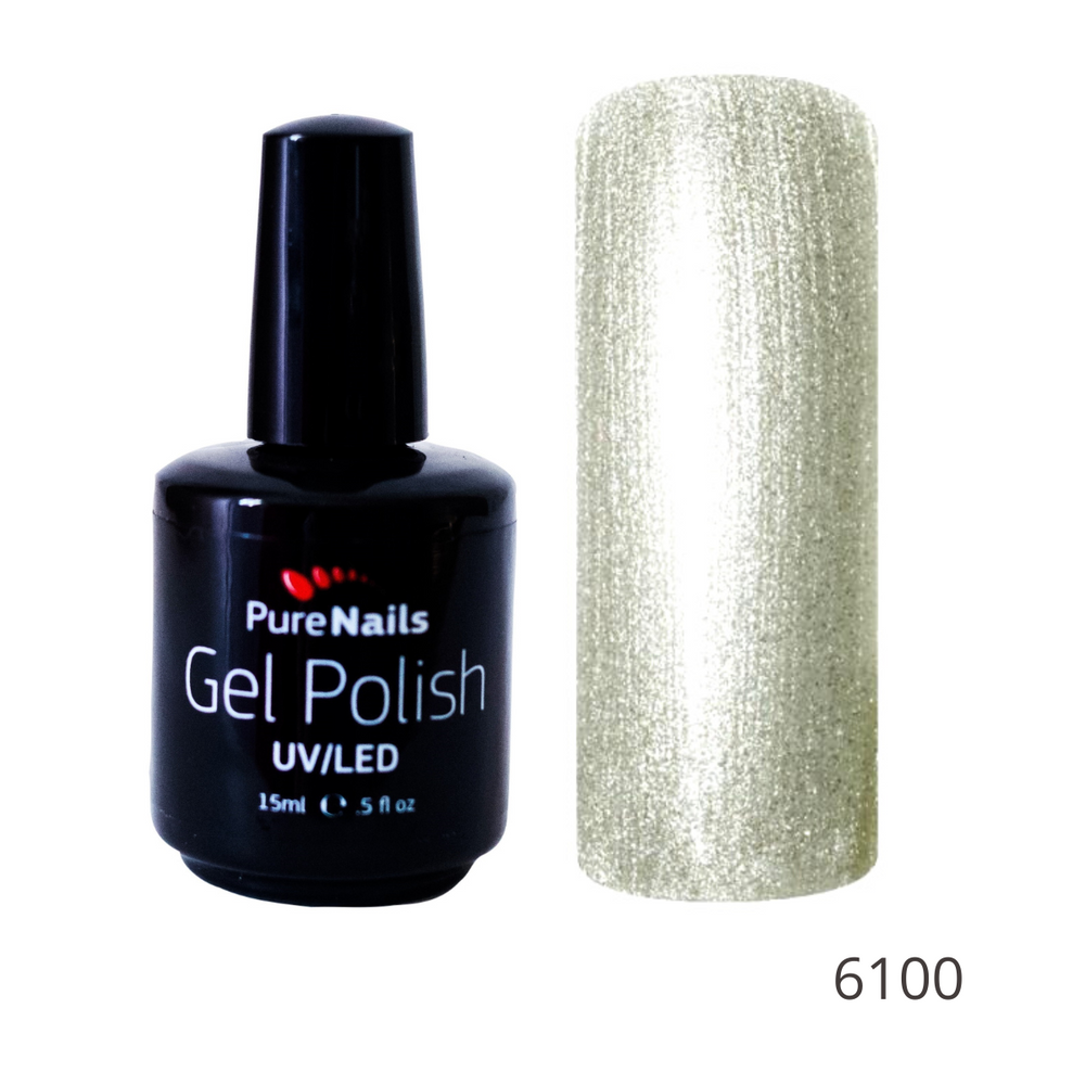 BIS Pure Nails gel polish 15 ml, 6100 GOLDEN PEARL