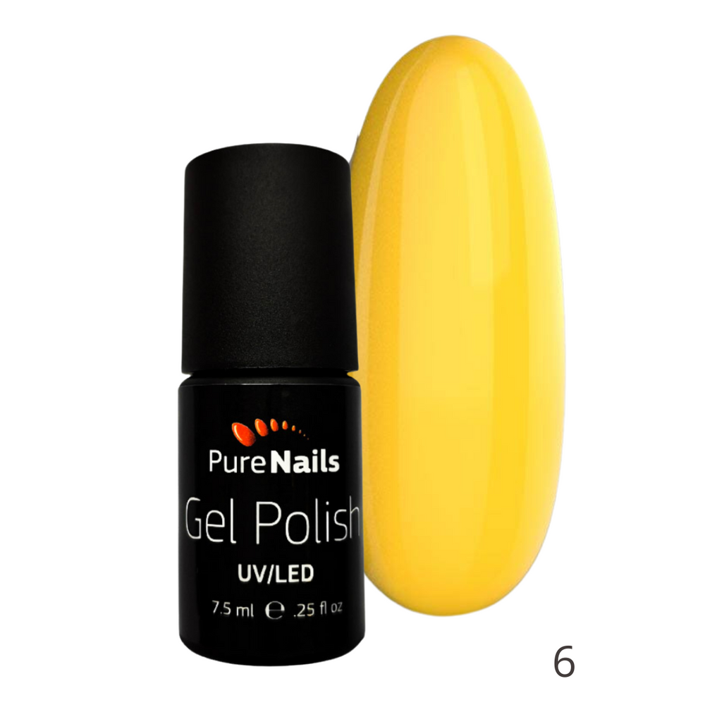 SALE! BIS Pure Nails ONE STEP gel polish 7.5 ml, SUNNY MANGO 6