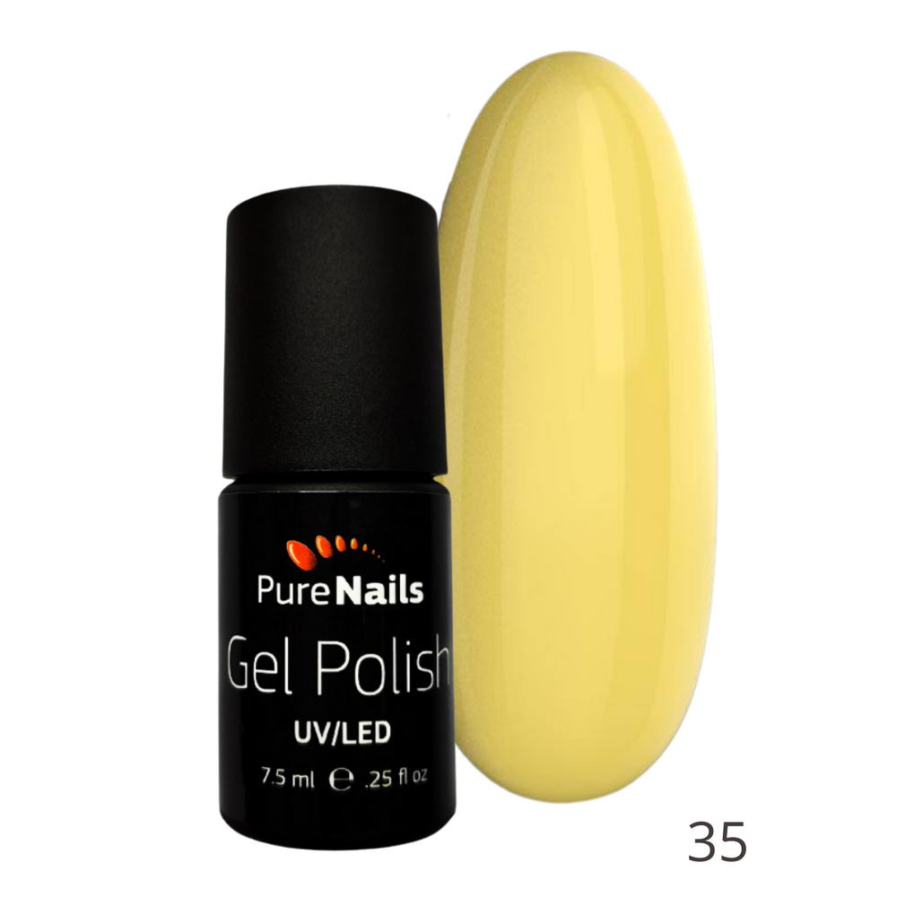 SALE! BIS Pure Nails ONE STEP gel polish 7.5 ml, BANANA CREAM 35