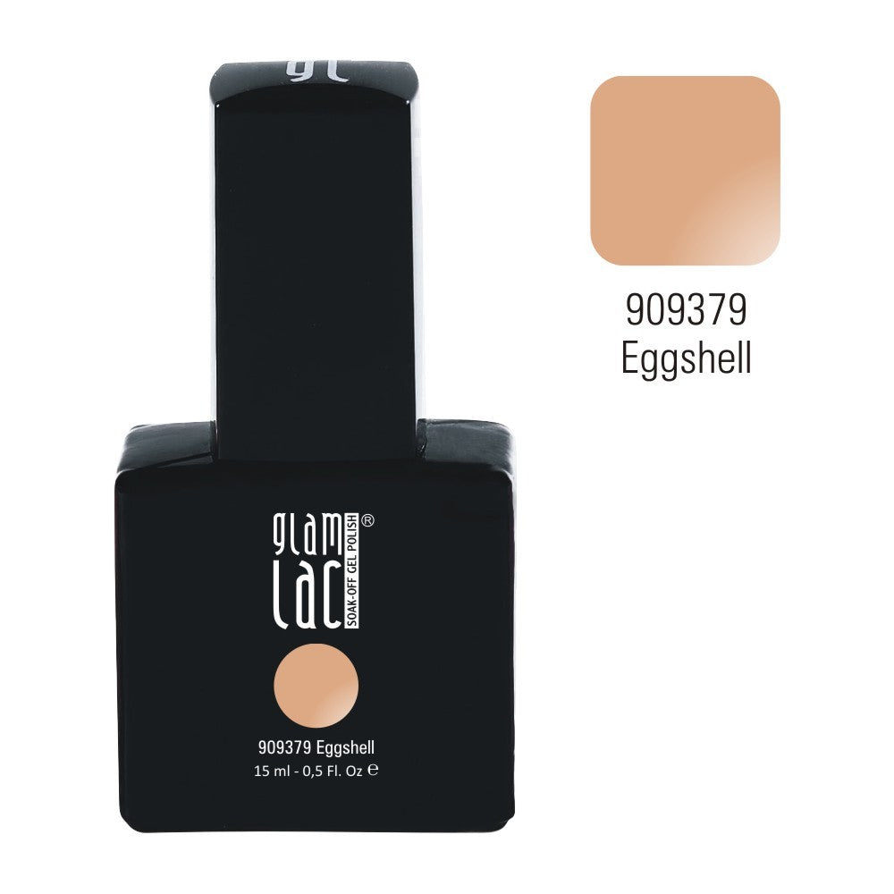 GlamLac UV/LED gel nail polish 15 ml, EGGSHELL