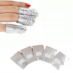 Foil for removing gel polishes, 100 pcs
