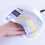 Dual UV/LED nail lamp Allelux 5, Silver, 48W