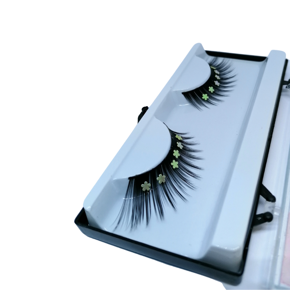 Strip flare lashes in line for make-up, SPRING BLOSSOMS