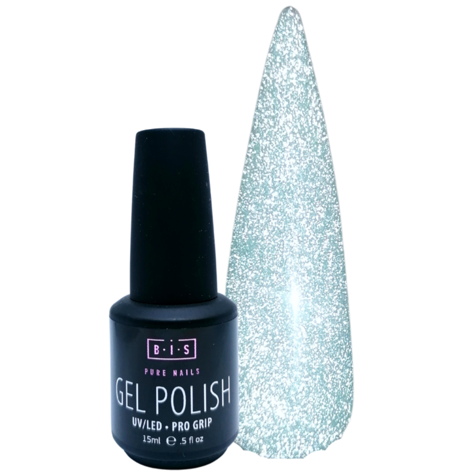 BIS Pure Nails FLASHING LIGHTS gel polish 15 ml, Mint 207
